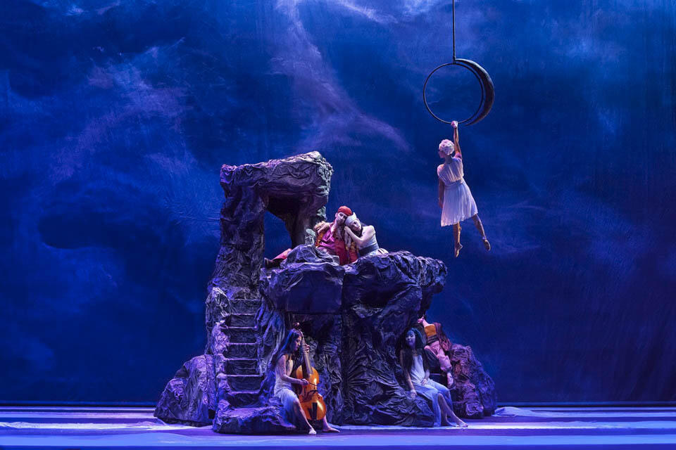   Сцена из оперы "Дидона и Эней". Фото: пресс-служба Израильской оперы