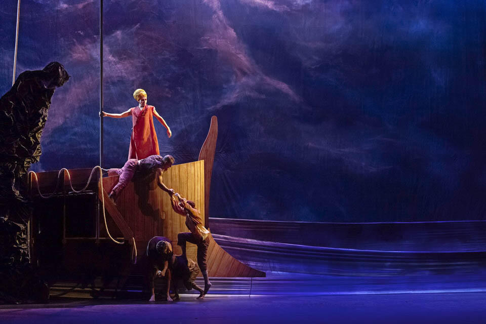  Сцена из оперы "Дидона и Эней". Фото: пресс-служба Израильской оперы