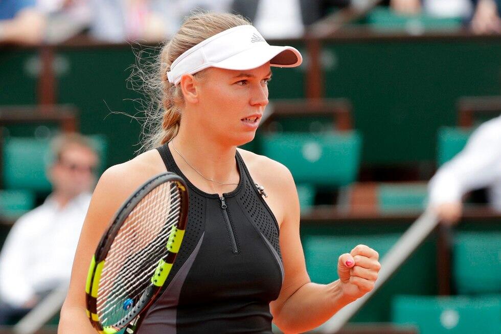 Caroline Wozniacki. 'I’m very excited, it’s always good to have the GOAT back' (Photo: AFP) קרוליין ווזניאקי מרוצה