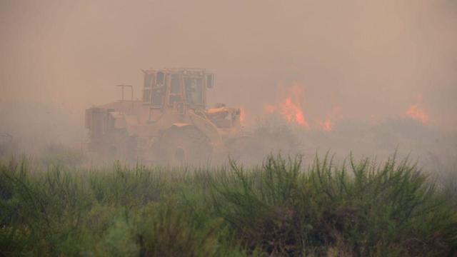 Fire at Karmia Nature Reserve nullnull Fire at Karmia Nature Reserve
