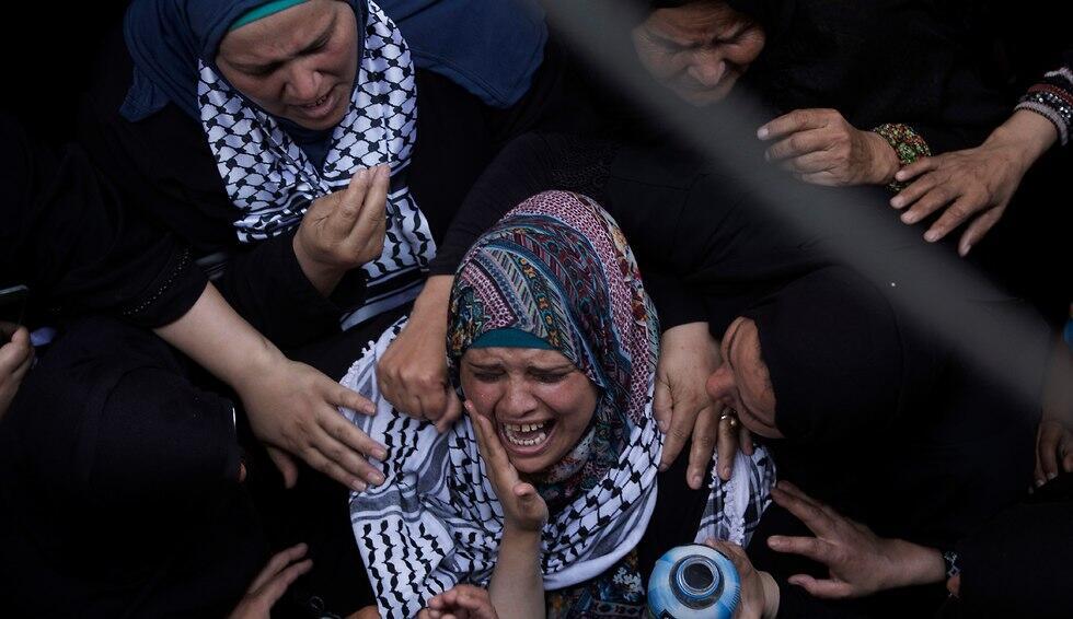 Najjar's funeral, the Gaza Strip