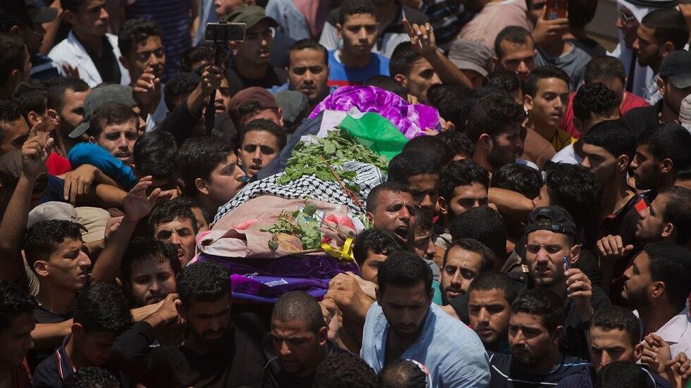 Najjar's funeral (צילום: AP) Najjar's funeral