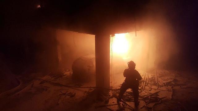 Фото: пресс-служба пожарной охраны (צילום: דוברות הכבאות) Фото: пресс-служба пожарной охраны