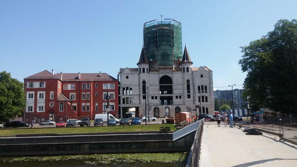 Строящаяся новая синагога Калининграда Фото: Давид Шехтер (Фото: Давид Шехтер) Строящаяся новая синагога Калининграда Фото: Давид Шехтер