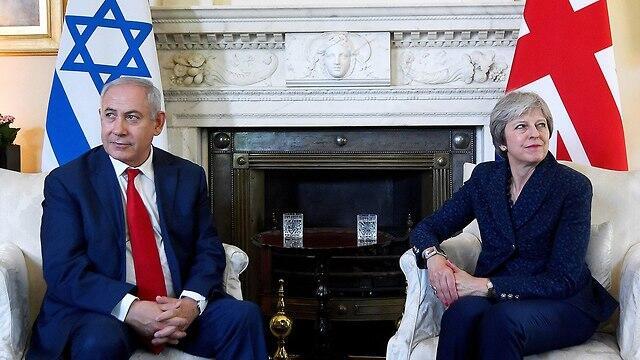 Netanyahu and May meet in London