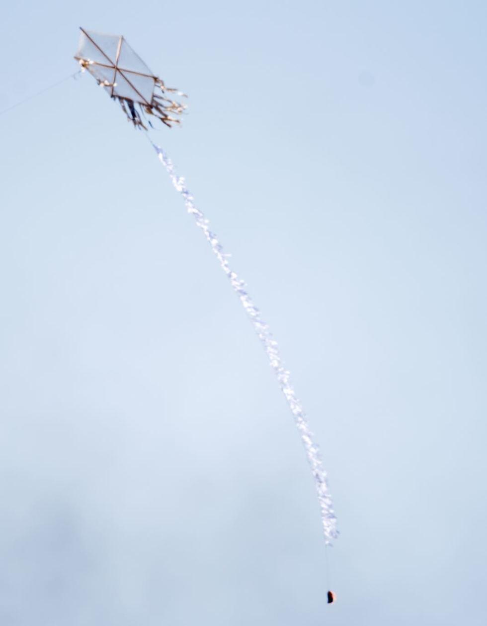 An incendiary kite