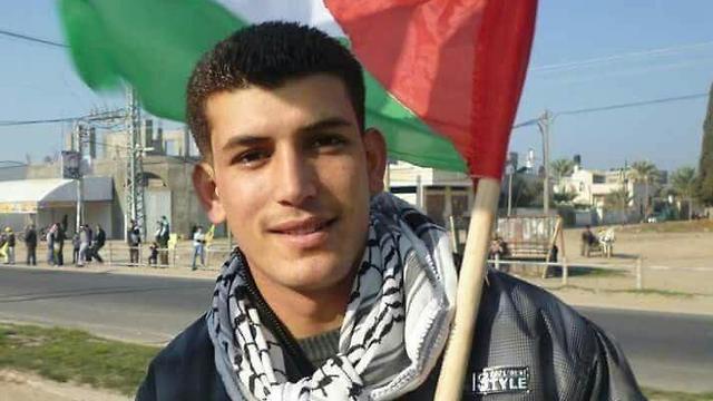 Убитый в Газе палестинец