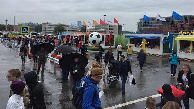 Москва перед Мундиалем. Фото: Ротем Раз