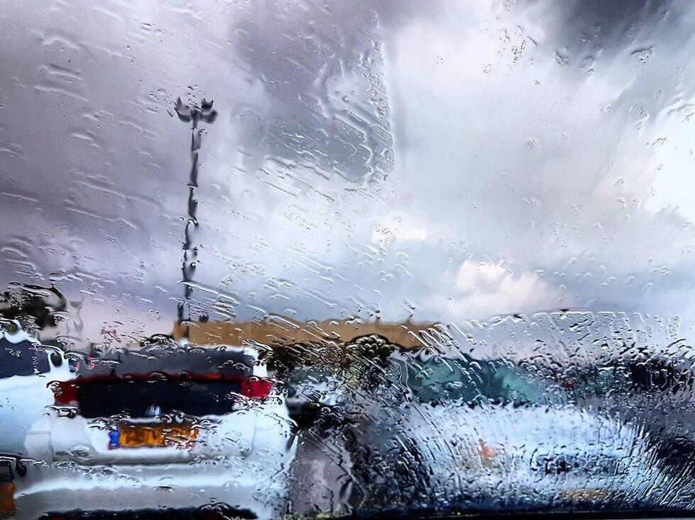 Дождь в Ашкелоне. Фото: Ана Полански