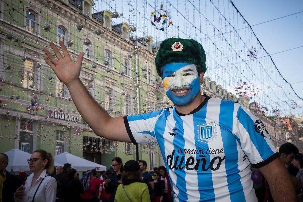 Открытие ЧМ-2018. Фото: Оз Муалем (צילום: עוז מועלם ) Открытие ЧМ-2018. Фото: Оз Муалем