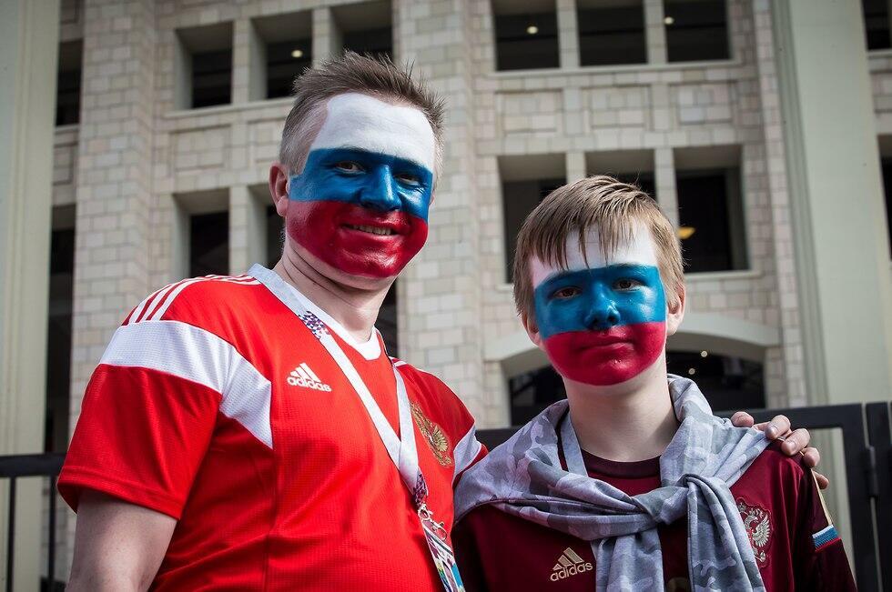 Открытие ЧМ-2018. Фото: Оз Муалем (צילום: עוז מועלם) Открытие ЧМ-2018. Фото: Оз Муалем