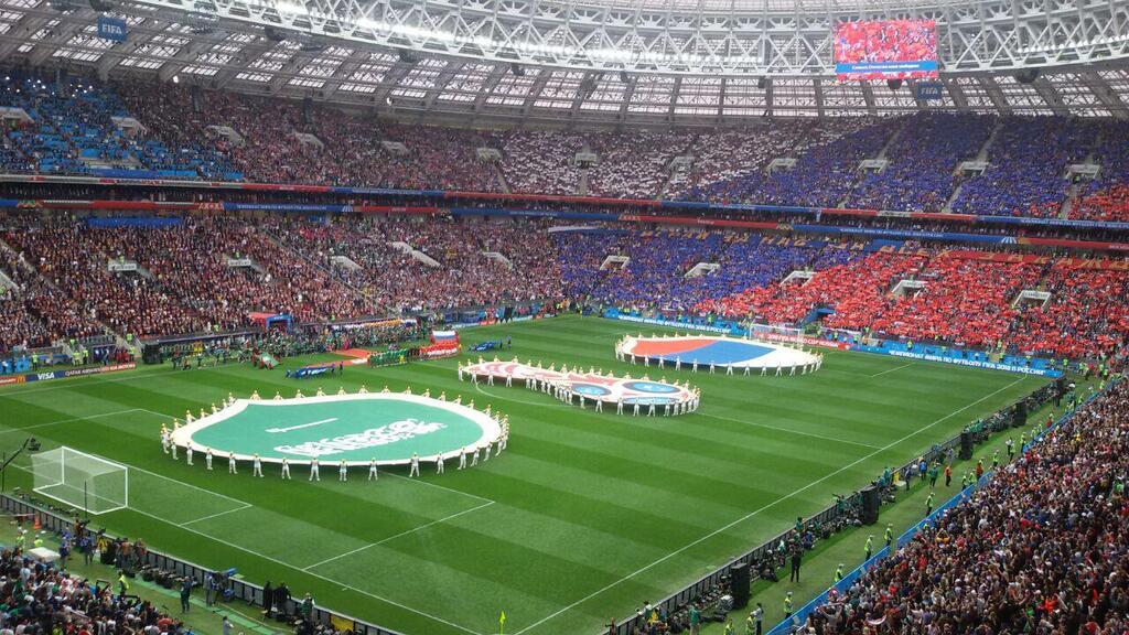 Лужники. Открытие Мундиаля. Фото: Вести (Вести) Лужники. Открытие Мундиаля. Фото: Вести