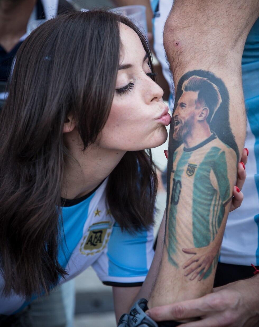 Фанатка. Фото: Оз Муалем (צילום: עוז מועלם) Фанатка. Фото: Оз Муалем