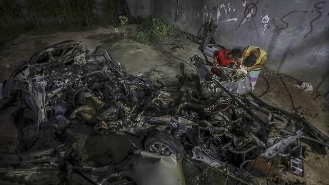 Results of early morning attack on cell leader's carnullnull Results of early morning attack on cell leader's car