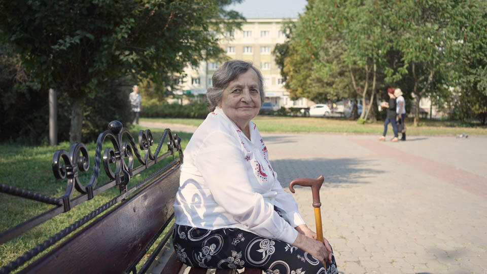 Из фильма "Дорога к Бабьему Яру". Ирина Максимова Фото: Рон Каценельсон (Фото: Рон Каценельсон ) Из фильма "Дорога к Бабьему Яру". Ирина Максимова Фото: Рон Каценельсон