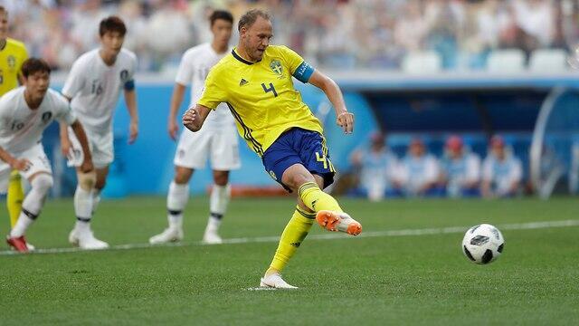 Швеция - Южная Корея. Фото: АР (צילום: AP) Швеция - Южная Корея. Фото: АР