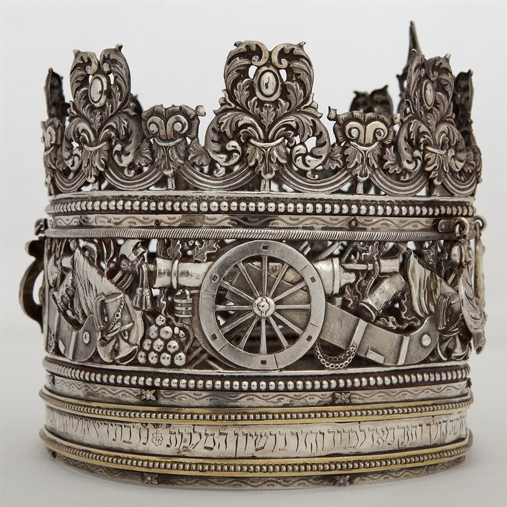 Корона с пушками, 1849 г., автор неизвестен. Музей итальянского еврейства. Фото: пресс-служба (Фото: пресс-служба) Корона с пушками, 1849 г., автор неизвестен. Музей итальянского еврейства. Фото: пресс-служба