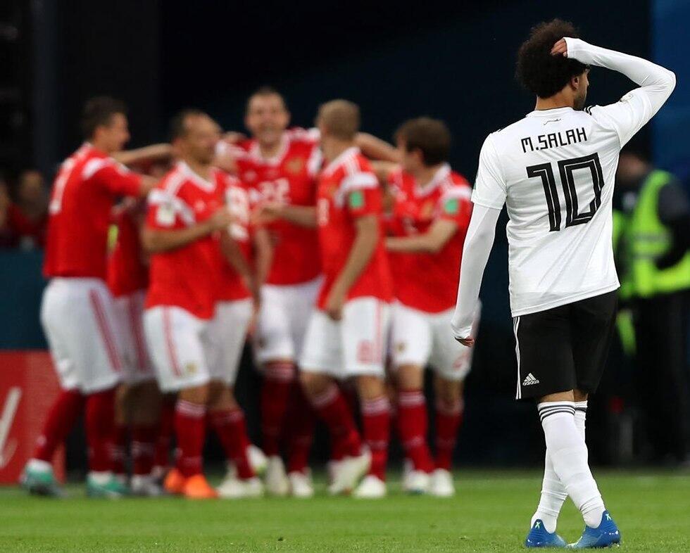 Россия против Египта. Фото: ЕРА