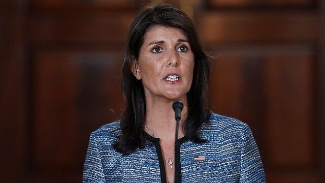 US Ambassador Nikki Haley (צילום: רויטרס) US Ambassador Nikki Haley