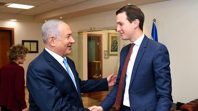 Jared Kushner and PM Netnayhau