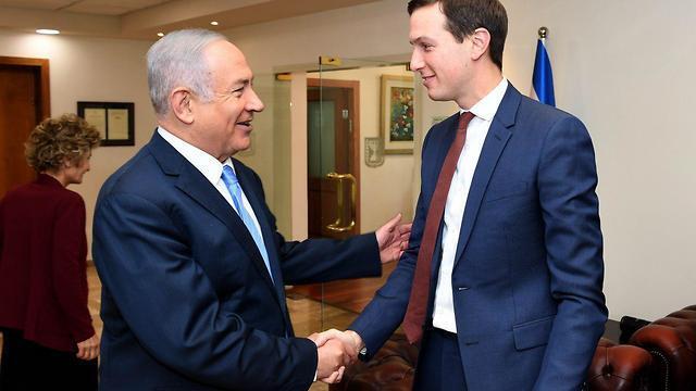 Jared Kushner and Israeli PM Benjamin Netanyahu
