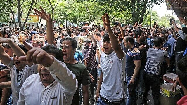 Протесты в Иране. Фото: АР