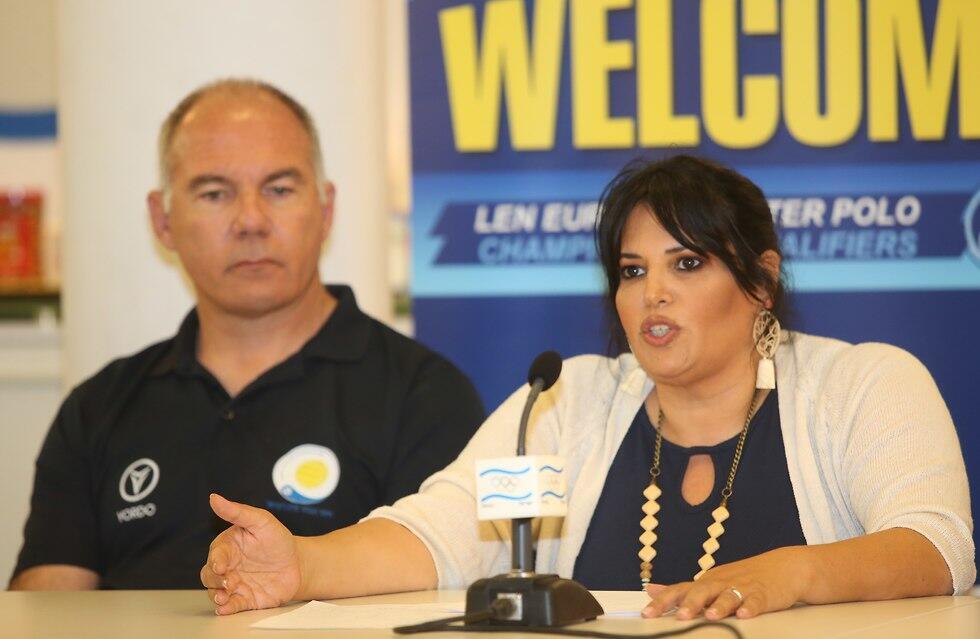 Глава федерации водного поло Израиля. Фото: Орен Ахарони