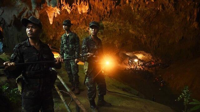 Спасательная операция в Таиланде. Фото: AFP