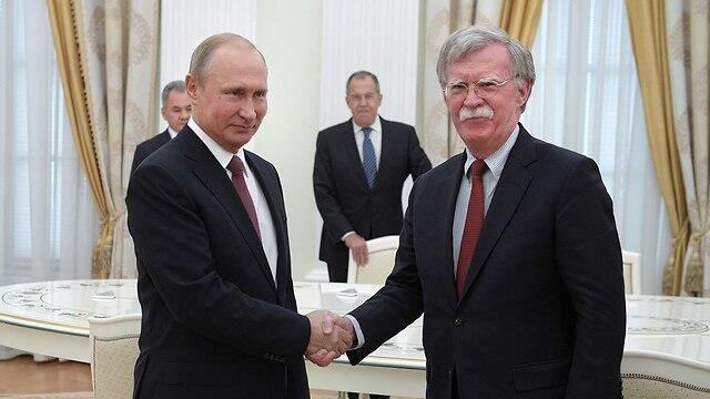 Putin with John Bolton