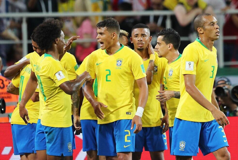 Сборная Бразилии. Фото: EPA