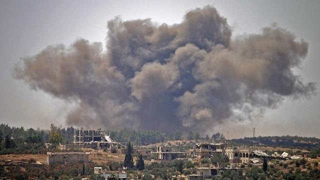 Syrian army bombardments in Deraa