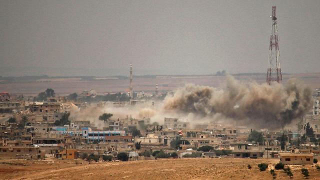 Daraa during the fighting
