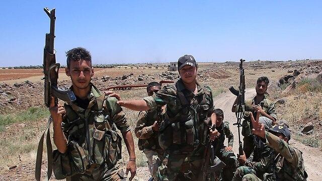 Солдаты армии Асада. Фото: AFP