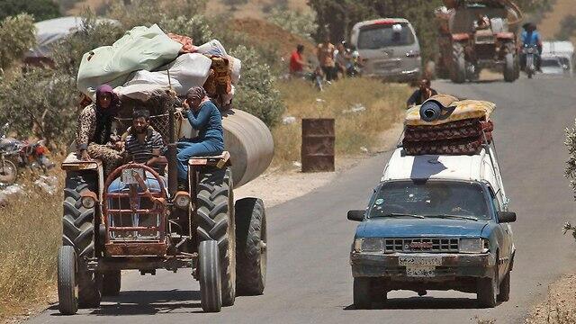 Сирийские беженцы. Фото: AFP