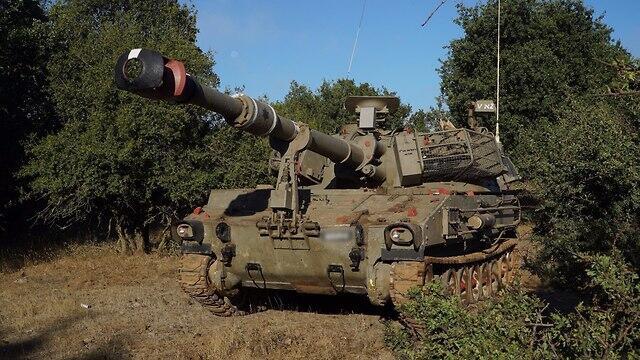 IDF forces on Israel-Syria border this week