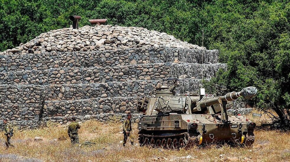 IDF forces on Israel-Syria border this week