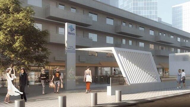 Проект станции метротрамвая в Тель-Авивеnullnull Проект станции метротрамвая в Тель-Авиве