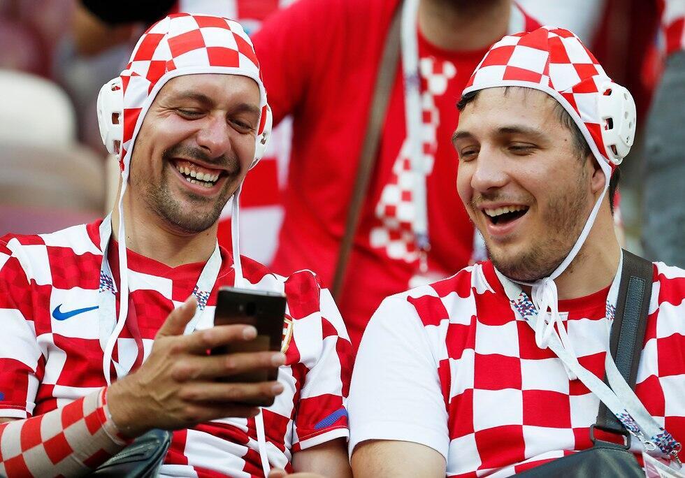 Болельщики Хорватии. Фото: ЕРА