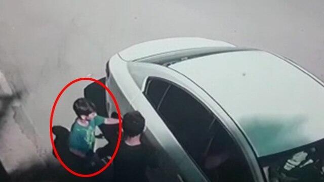 Похищение Карима Джумхура. Кадр видеозаписи