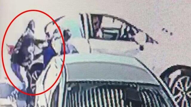 Похищение Карима Джумхура. Кадр видеозаписи