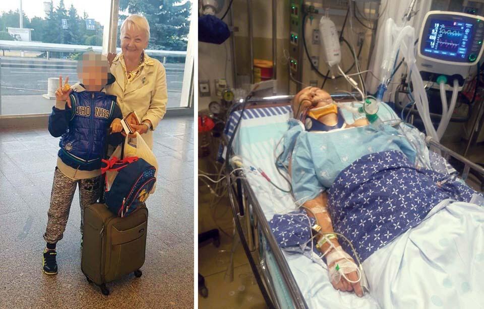 Расма Осипова перед вылетом в Израиль и после. Фото предоставлено Еленой Гросс (Фото: Елена Гросс) Расма Осипова перед вылетом в Израиль и после. Фото предоставлено Еленой Гросс