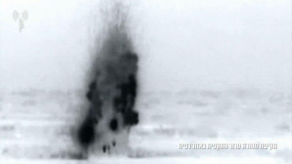 Взыв туннеля в Газе