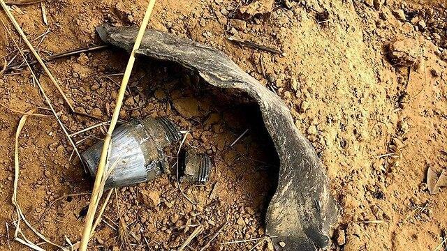 Одна из ночных ракет в Негеве. Фото: Рои Идан