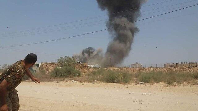 IAF bombardment in Rafah