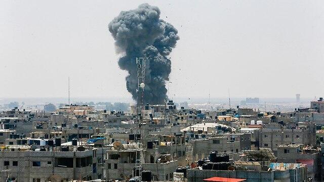 IAF bombardment in Rafah
