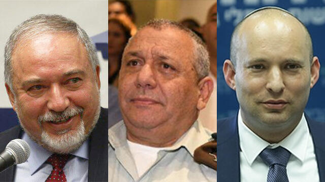 Lieberman, Eisenkot, Bennett
