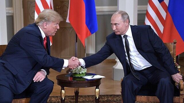 Donald Trump and Vladimir Putin meeting in Helsinki, July 2018 (Photo: MCT)