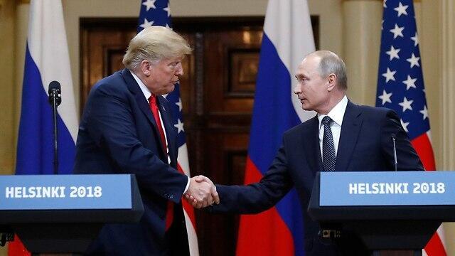 Встреча Трампа и Путина в Хельсинки. Фото: АР