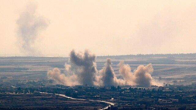 Бои за Кунейтру. Фото: EPA (צילום: EPA) Бои за Кунейтру. Фото: EPA