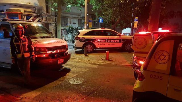 На месте происшествия. Улица Флорентин, Тель-Авив, 17 июля